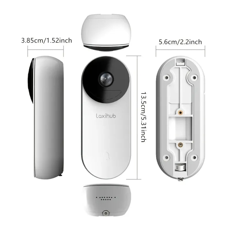 Laxihub BellCam Full HD Video Doorbell - NÝTT