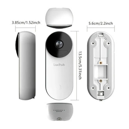 Laxihub BellCam Full HD Video Doorbell - NÝTT