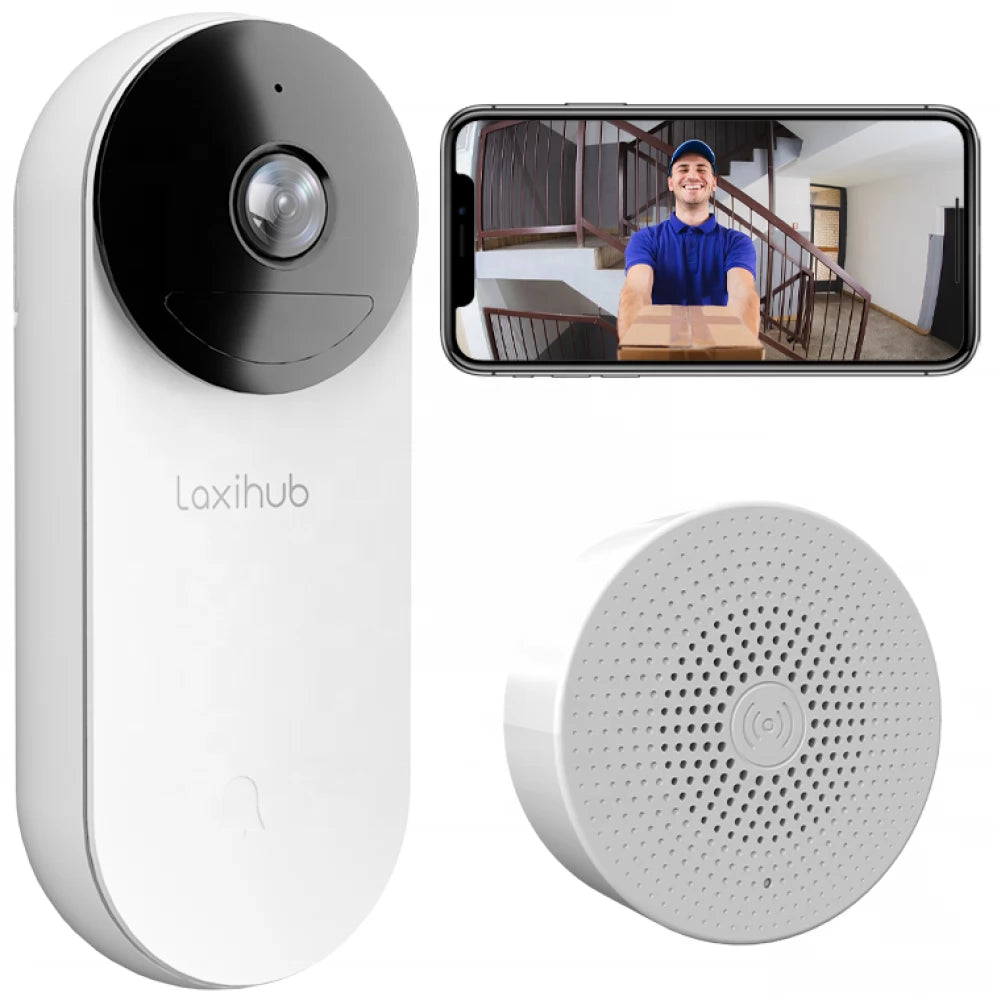 Laxihub BellCam Full HD Video Doorbell - NÝTT