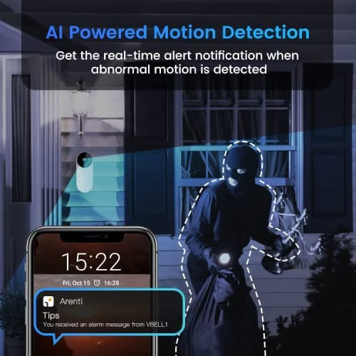 Laxihub BellCam Full HD Video Doorbell - NÝTT