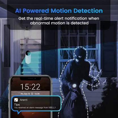 Laxihub BellCam Full HD Video Doorbell - NÝTT