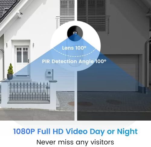 Laxihub BellCam Full HD Video Doorbell - NÝTT
