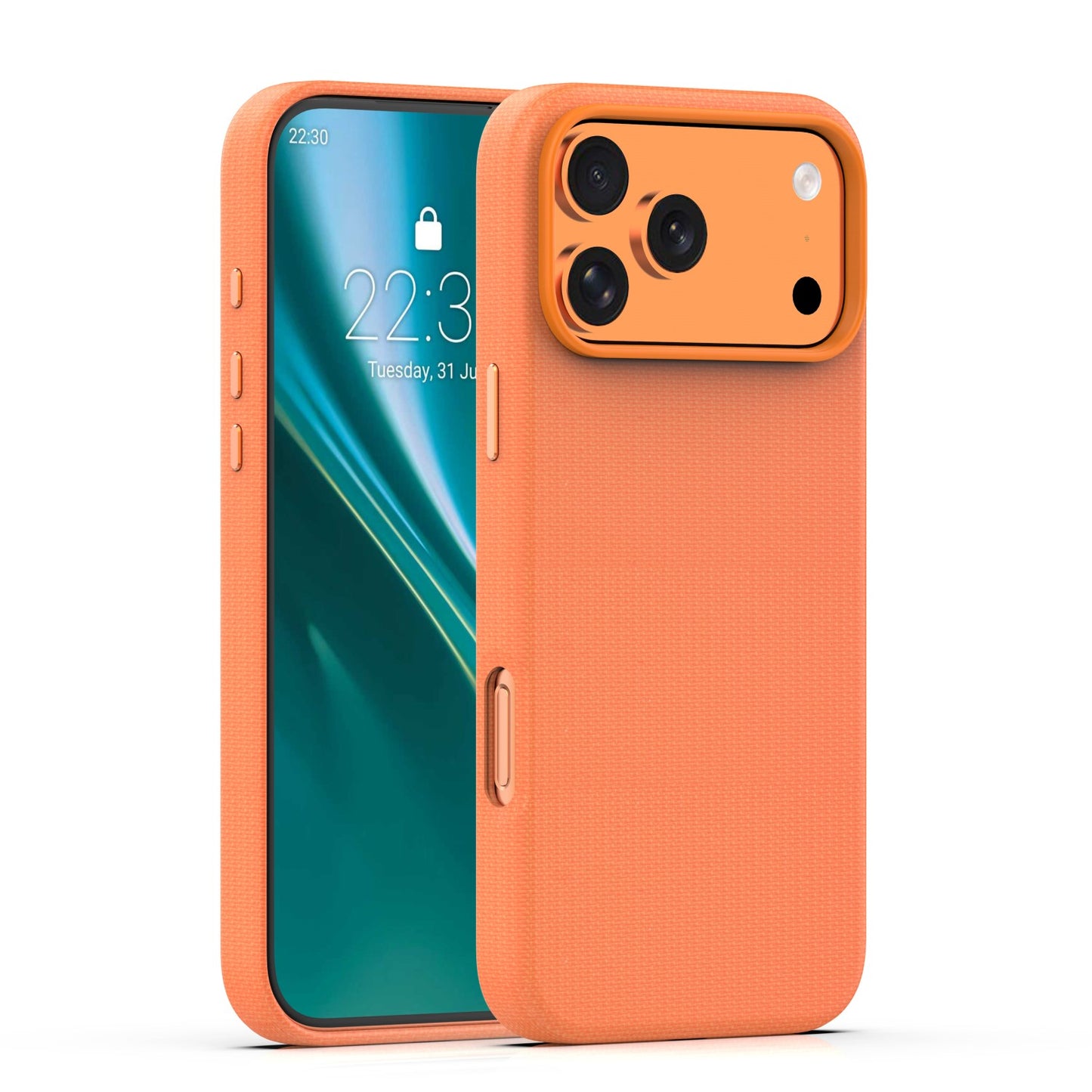 Etteri Elegant Mag case for iPhone 17 Pro Max 6,9" Orange