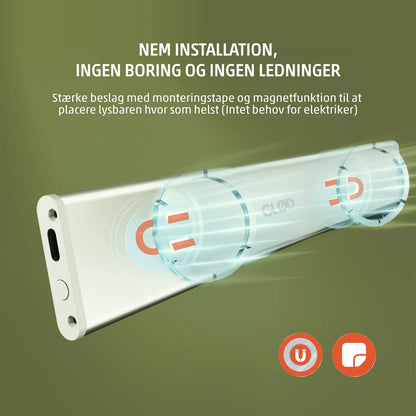 Glød LED ljósstong - NÝTT