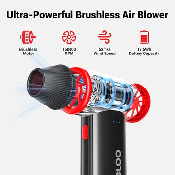 GOOLOO F3 Air Duster - NÝTT