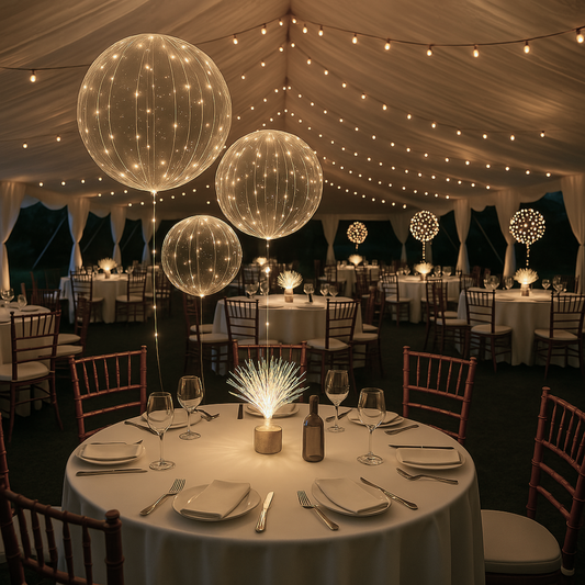 LED ballónir 10 pakki - NÝTT