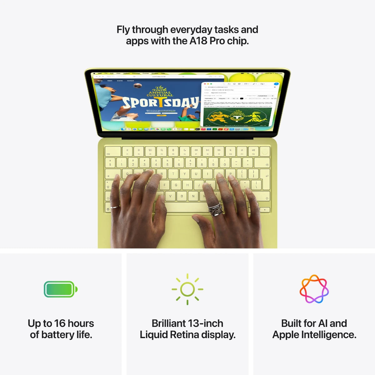 Apple MacBook Neo 13" (A18 Pro) 8/512 GB - Silver