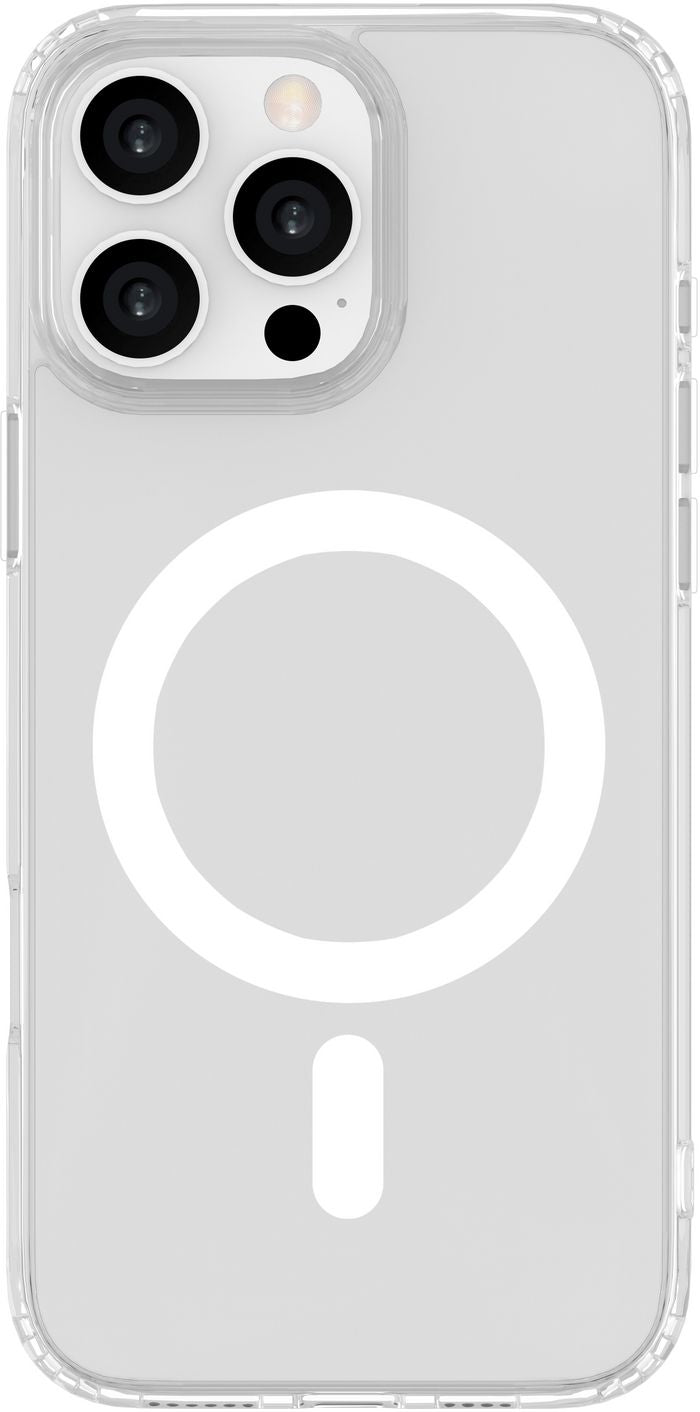 eSTUFF iPhone 16 Pro INFINITE OSLO Magnetic Hybrid Cover - Transparent