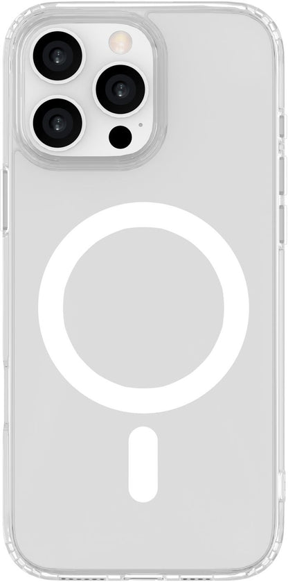 eSTUFF iPhone 16 Pro INFINITE OSLO Magnetic Hybrid Cover - Transparent