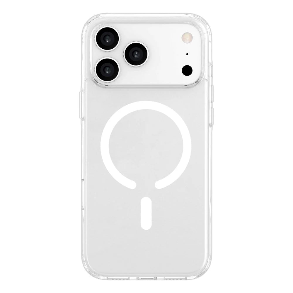 eSTUFF iPhone 17 Pro Max INFINITE OSLO Magnetic Hybrid Cover - Transparent