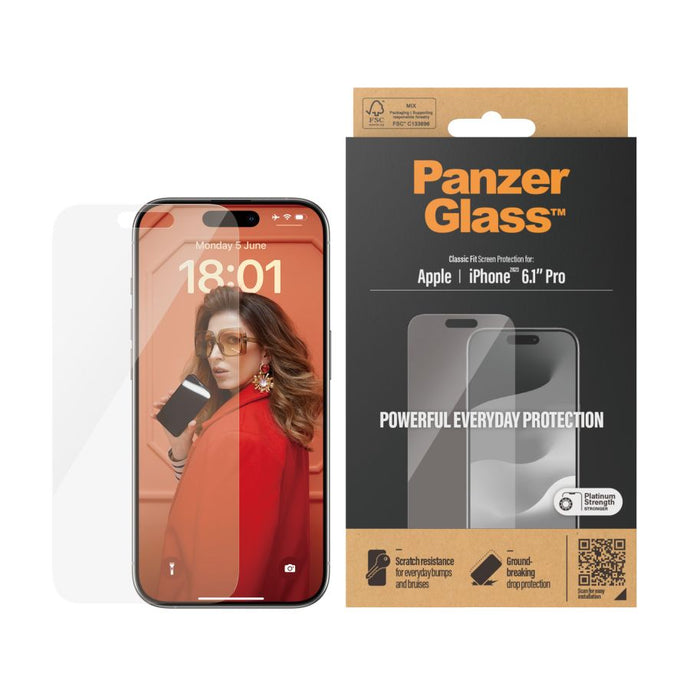 Panzerglass til iPhone 15 Pro