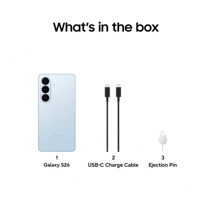 Samsung Galaxy S26 - 256GB Sky Blue