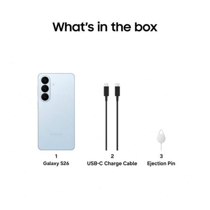 Samsung Galaxy S26 - 512GB Sky Blue