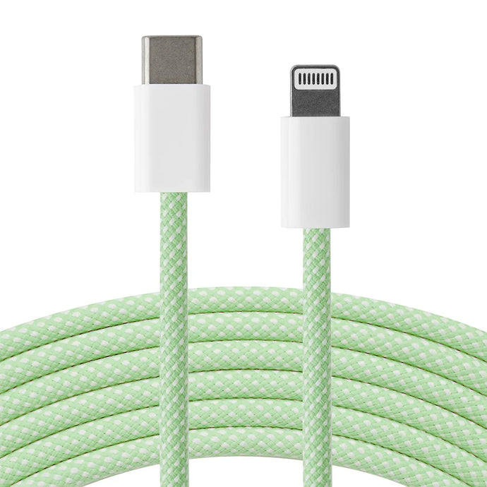 USB-C til Lightning kaðal PD 60W - 2 metrar - 7 ymiskir litir - NÝTT