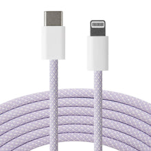 Indlæs billede til gallerivisning USB-C til Lightning kaðal PD 60W - 2 metrar - 7 ymiskir litir - NÝTT
