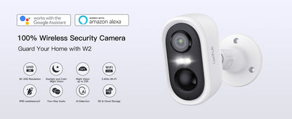 Laxihub W2 3MP Battery uttandura vakmyndatól - NÝTT