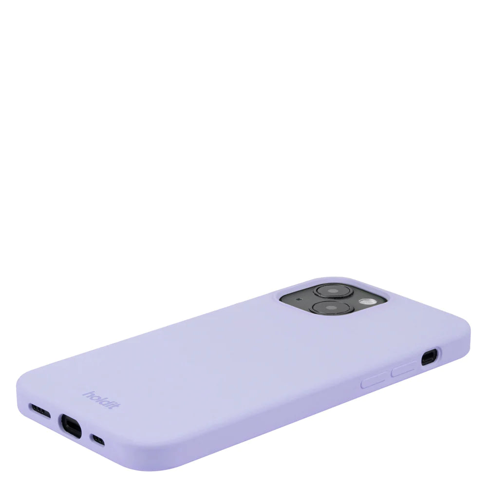 Cover til iPhone 13 / 14 - Soft Touch Silikone Case - Lavendel