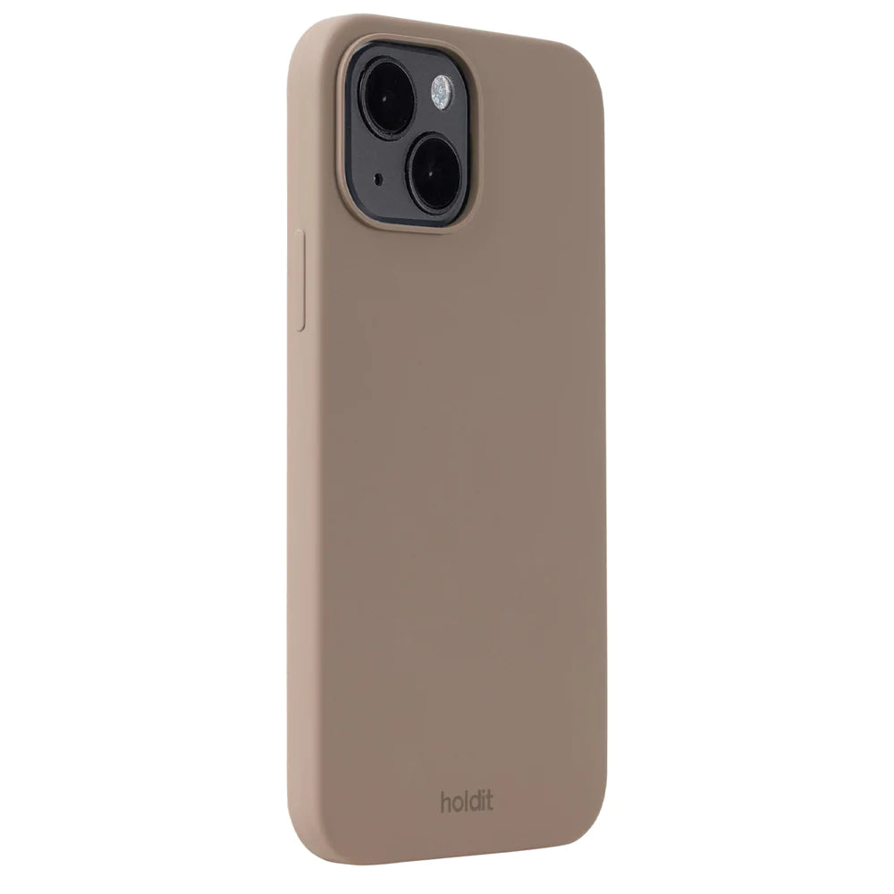 Cover til iPhone 13 / 14 - Souft Touch Silikone Case - Mocha Brown