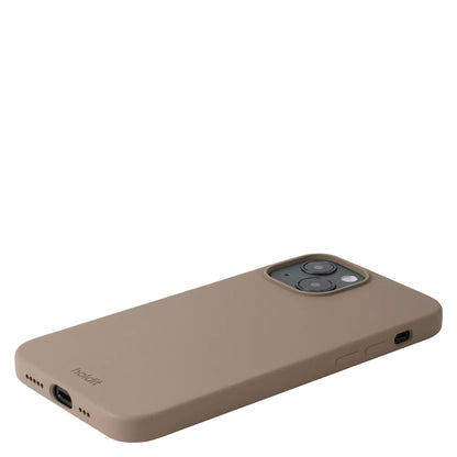 Cover til iPhone 13 / 14 - Souft Touch Silikone Case - Mocha Brown
