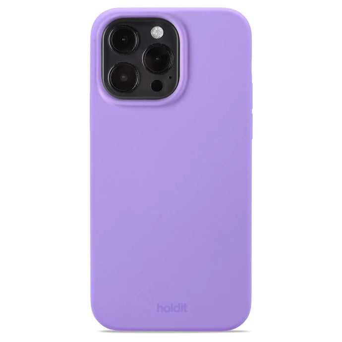 Cover til iPhone 14 Pro Max - Soft Touch Silikone Case - Violet