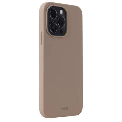 Cover til iPhone 14 Pro Max - Soft Touch Silikone Case - Mocha Brown