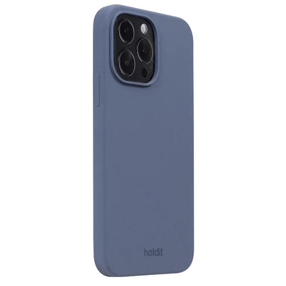 Cover til iPhone 14 Pro Max - Soft Touch Silikone Case - Pacific Blue