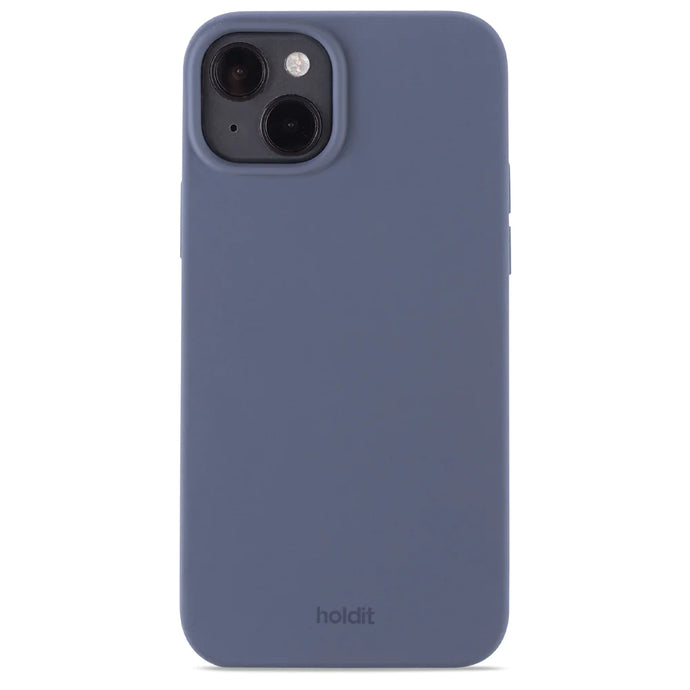 Cover til iPhone 14 Plus - Soft Touch Silikone Case - Pacific Blue