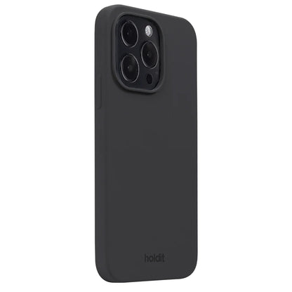 Cover til iPhone 14 Pro - Soft Touch Silikone Case - Black
