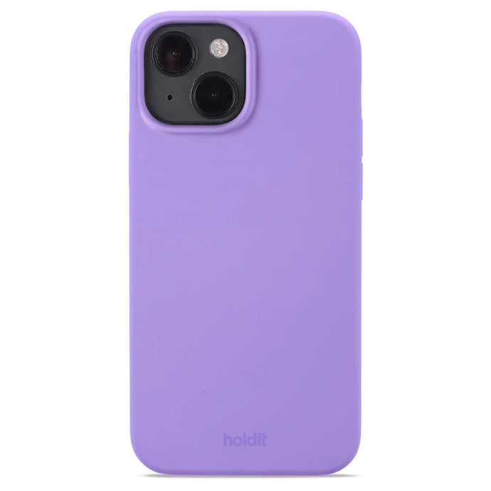 Cover til iPhone 13 / 14 - Soft Touch Silikone Case - Violet