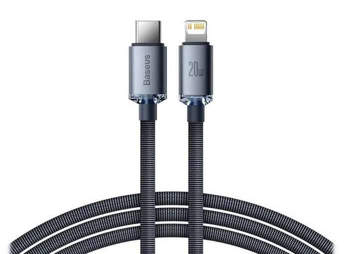 USB-C til Lightning kaðal - svartur - 1,2 metrar - 20W