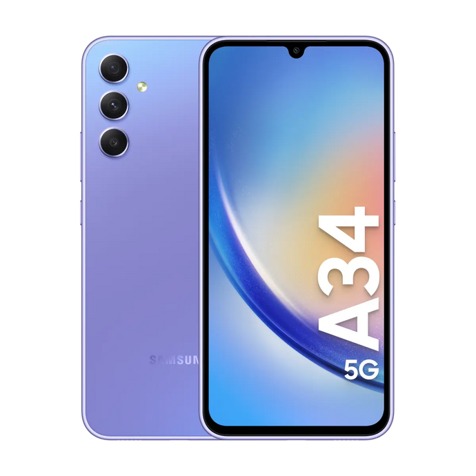 Samsung Galaxy A34 5G - 128GB Light Violet