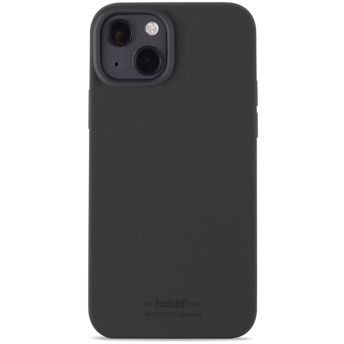 Cover til iPhone 13 / 14 - Soft Touch Silikone Case - Black