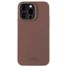 Indlæs billede til gallerivisning Cover til iPhone 13 Pro - Soft Touch Silikone Case - Dark Brown

