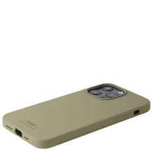 Indlæs billede til gallerivisning Cover til iPhone 13 Pro Max - Soft Touch Silikone Case - Khaki Green
