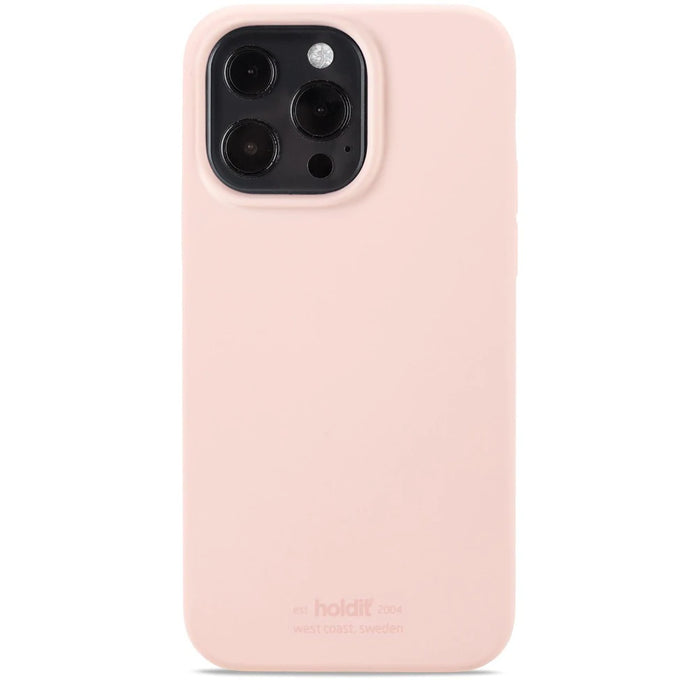 Cover til iPhone 13 Pro - Soft Touch Silikone Case - Blush Pink