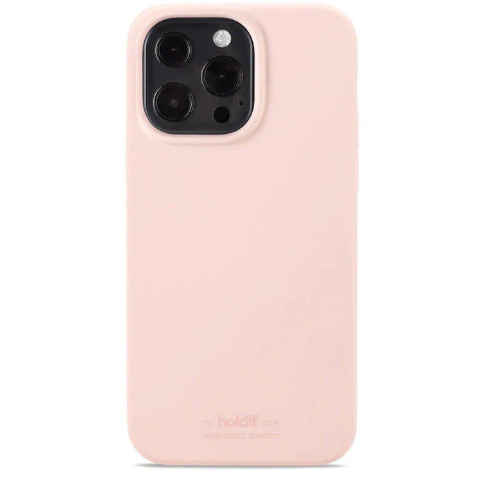 Cover til iPhone 12 Pro Max - Soft Touch Silikone Case - Blush Pink