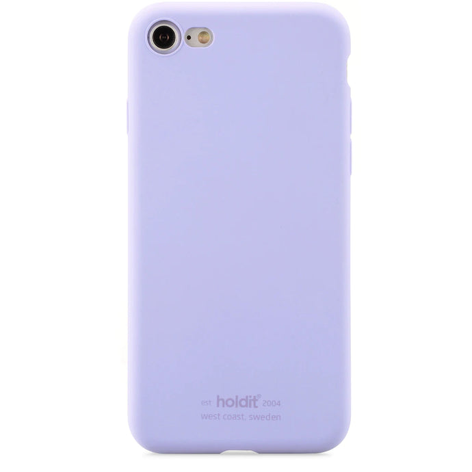 Cover til iPhone SE 2022/2020/8/7 - Soft Touch Silikone Case - Lavendel